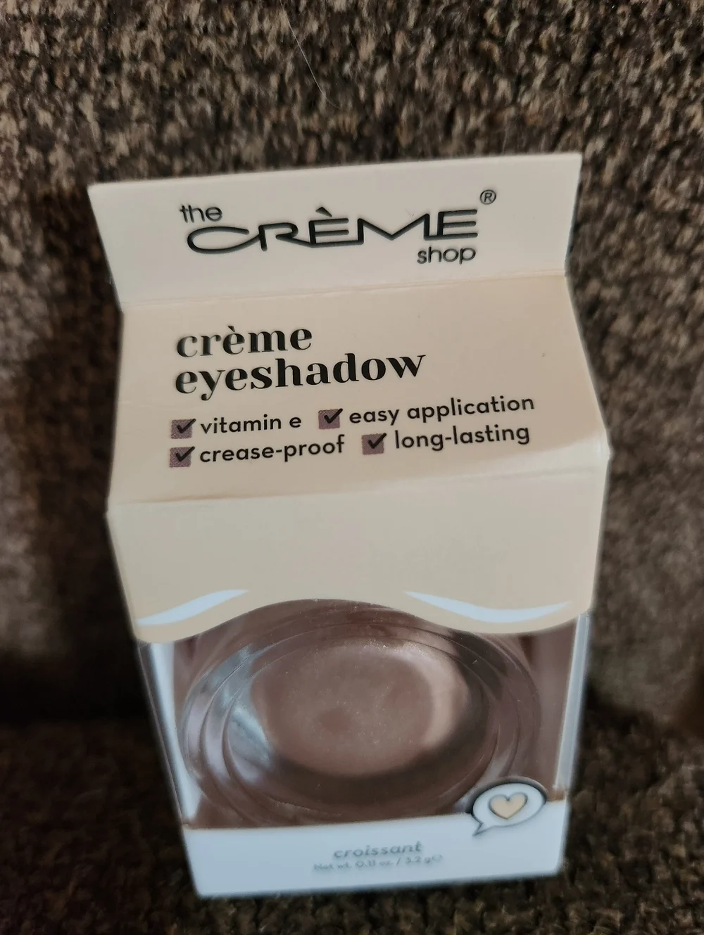 The Crème Shop Crème Eyeshadow Color Croissant New